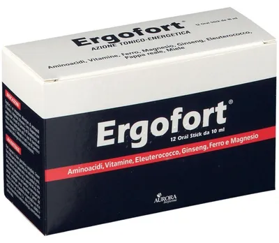 Produktbild von Ergofort, 12 Beutel, Pulver, 10 ml pro Beutel