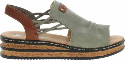 Produktbild von Rieker Damen Sandale 22324-40, 22324-41, 31441-37, 31441-38, 31441-39, 31441-40, 31446-36, 31446-37, 31446-38, 31446-39, 31446-40, 31446-41, 31446-42 RIE-62962 schilf/cayenne 37