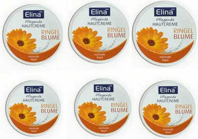 Produktbild von 6x150 ml Creme Elina Ringelblume in Dose