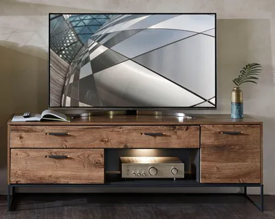 Produktbild von Lowboard HARPER WAKEFIELD BHT 175x62x48 cm braun TV-Lowboard