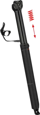 Produktbild von ERGOTEC 31.6 mm Viper Up & Down S Vario-Sattelstütze Ø 30 - 9mm Alu 6066 T6 s...