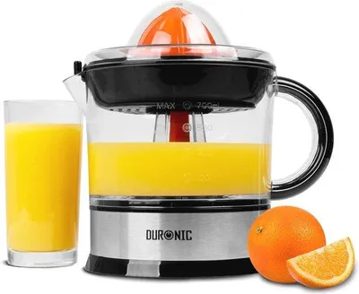 Produktbild von Elektrische Zitronenpresse 700ml, 2 Kegel, leicht zu reinigen, hochertragreich