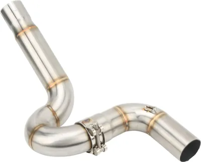 Obrázek produktu pro Středové výfukové potrubí z nerezové oceli, úhlové provedení, netěsnící náhrada pro Benelli TRK502 2017-2020