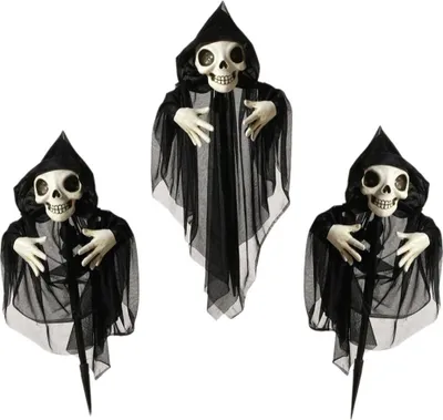 Obrázek produktu pro Halloweenská dekorace kostra 130 x 10 x 60 cm (3 kusy) (3 kusy)