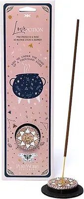 Image de Encens Potion d'amour magique céleste + porte-encens - paquet de 6 pièces - 40gr