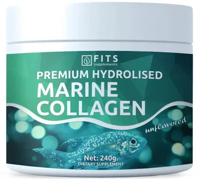 Obrázok produktu pre Vysoko kvalitný hydrolyzovaný morský kolagén v prášku, 240 g