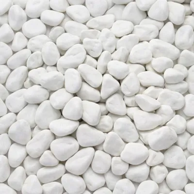 Produktbild von Thassos Zierkies 1–2 cm 5 kg – Weißer Marmorstein aus Griechenland für Garten und Innenräume