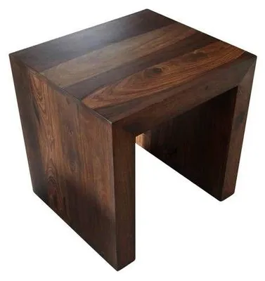 Produktbild von MASSIVMOEBEL24.DE Hocker Sheesham 45x40x40 walnuss lackiert DUKE #111