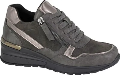 Produktbild von Cipriata - Damen Sneaker "Ada Glamour" DF2287 (38 EU) (Grau/Zinn)