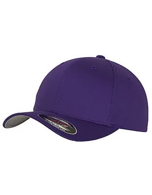 Produktbild von FLEXFIT 6277 | Wooly Combed Cap / Kappe / Mütze / Hut Stabile Front - Farbe: Purple - Größe: XS/S
