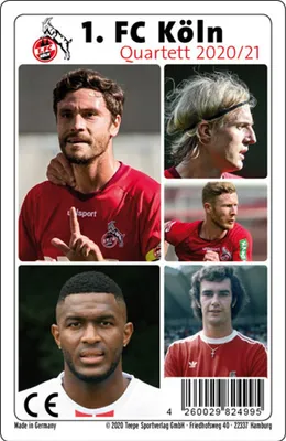 Immagine prodotto di Teepe Sportverlag 24995 - 1. FC Köln Quartetto 2020/21