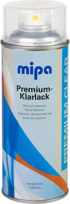 Produktbild von MIPA Premium-Klarlackspray mit ausgezeichnetem UV-Schutz 400ml