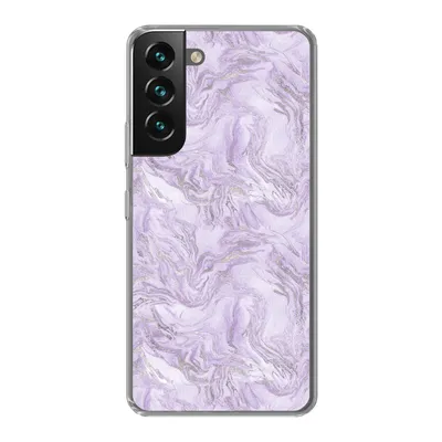 Produktbild von MuchoWow® Handyhülle Schutzhülle Hülle für Samsung Galaxy S22 Plus Marmor - Silber - Muster Silikon Softcase Handy Hülle - Schutzabdeckung
