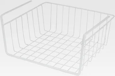 Produktbild von Schrankkorb ohne Bohren - Rostfreies Metall Regalunterbau 30/40/50 cm - Platzsparende Küchenaufbewahrung