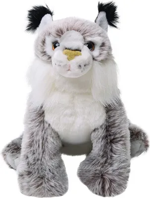 Produktbild von Nature Planet - Kuscheltier - Plan L - Grauer Luchs 22 cm