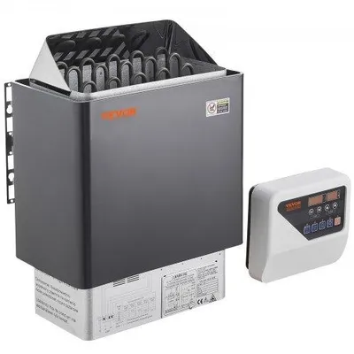 Obrázek produktu pro 8KW elektrické saunové topidlo, digitální regulátor pro domácí lázně 8-12 m³