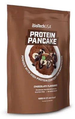 Produktbild von BioTech USA Protein Pancake 1000 g vanilla / Protein Pancakes / Leckere glutenfreie Proteinpfannkuchen ohne Zuckerzusatz