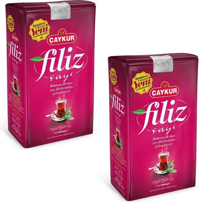 Produktbild von Caykur Filiz Türkischer Schwarzer Tee  2x 1000 gr Naturell Cay