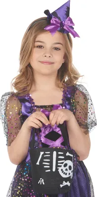 Obrázok produktu pre Halloweenska taška pre deti čiernobiela