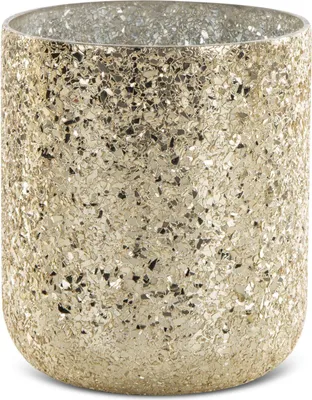 Produktbild von Melia Glasabdeckung, 17x17x20 cm, goldfarben, dekorative Eleganz
