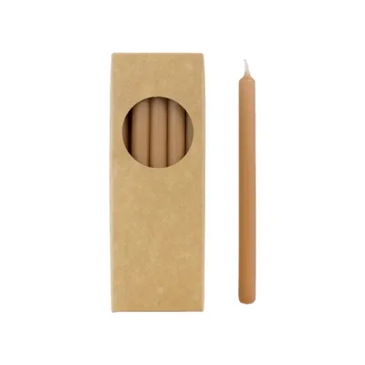 Produktbild von Rustik Lys Bleistiftkerzen Karamell - 1,2 x 17,5 cm - 20 Stück