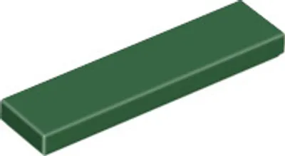 Immagine prodotto di 250 pezzi LEGO, parte c. 2431, verde scuro (verde scuro)