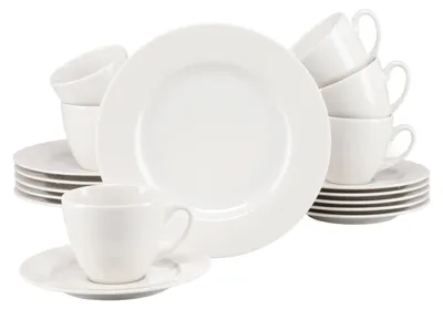 Obrázek produktu pro Sada porcelánového kávového servisu pro 6 osob, 18 kusů