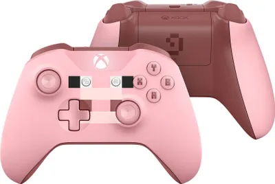Produktbild von Microsoft XBOXONE WRL CNTRL MINECRAFT PI Pink Bluetooth Analog/Digital Gamepad PC, Tablet PC, Xbox One, Xbox One S