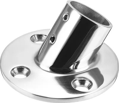 Immagine prodotto di 60° ringhiera corrimano tubi base raccordi supporto 316 acciaio inox per barca marina hardware - 25 mm