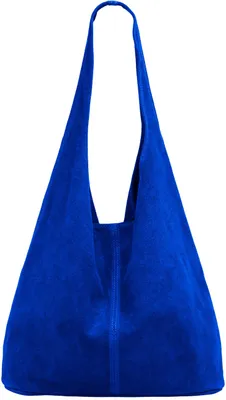 Produktbild von Caspar große Damen Wildleder Tasche Hobo Bag Shopper - CLASSIC LINE - Modell No.767 -  Italy
