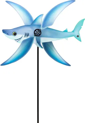 Immagine prodotto di Campana a vento HQ Paddle Spinner Sharky decorazione del giardino ruota del vento vento