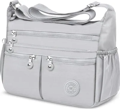 Obrázek produktu pro TEUEN Crossbody Bag Dámy velkou kapacitu vodotěsné nylonové tašky přes rameno