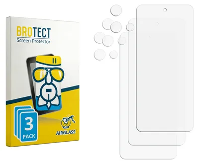 Produktbild von 3x BROTECT Schutzglas für Motorola Moto G (2026) (Display+Kamera) Schutzfolie Panzer Folie Glas Display Schutz klar