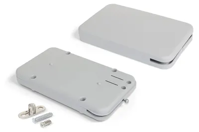 Imagen del producto de Solidchoice - Mecanismo para puertas plegables Miniwinch con cubierta