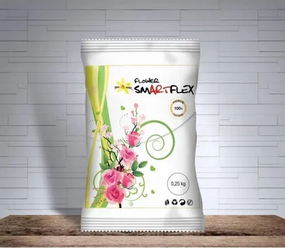 Produktbild von Flower Vanilla 250 g im Beutel (Modelliermasse zum Formen von Blumen)