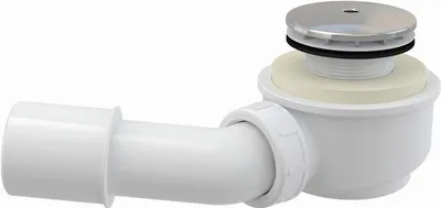 Image de Alcadrain A471CR-50 Garniture d'écoulement pour les receveurs de douche, chromée Ø 50