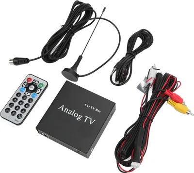 Obrázok produktu pre Auto analógový TV Box Mobilný DVD TV prijímač signálu PAL SECAM NTSC Úplný systém OSD Menu Display