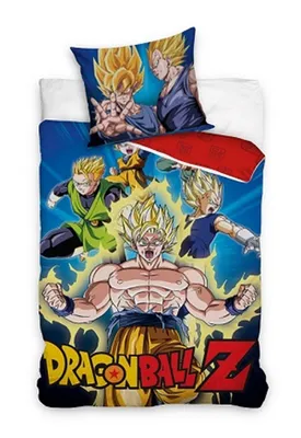 Produktbild von DRAGONZBALL Z Bettwäsche Wendebettwäsche DBZ23222B 135x200cm/80x80cm