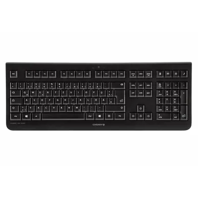 Obrázok produktu pre CHERRY DW 3000, Plná veľkosť (100 %), Bezdrôtový, RF Wireless, QWERTY, Čierna, Obsahuje myš