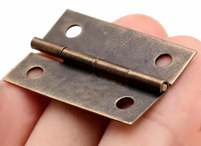 Produktbild von Set mit 16 Bronzescharnieren (37 x 19 mm)