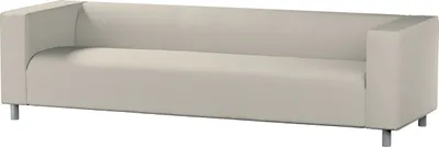 Produktbild von Dekoria Bezug für Klippan 4-Sitzer Sofa, beige, Bezug für Klippan 4-Sitzer