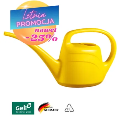 Produktbild von Gießkanne 2l gelb Geli Eden Blumengießkanne