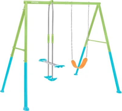 Produktbild von INTEX 44120 - 2er Schaukel-Set (251x254x211cm) Schaukel Stahlrahmen