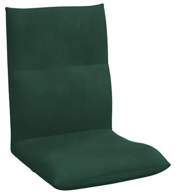 Immagine prodotto di vidaXL Poltrona reclinabile in velluto verde scuro