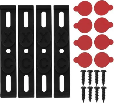 Immagine prodotto di Portatarga senza cornice, universale, set da 2 pezzi