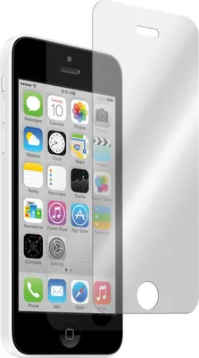 Produktbild von 2er-Pack PhoneNatic Glas-Folie klar  kompatibel mit Apple iPhone 5c - Panzerglas für iPhone 5c