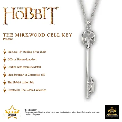 Mirkwood-Zellenschlüssel-Anhänger, Aluminium, 0,12 kg