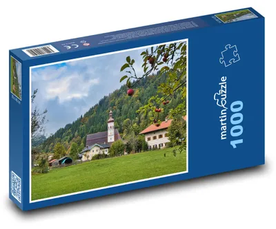 Obrázek produktu pro Puzzle 1000 Pohled na malebnou vesnici - martinpuzzle