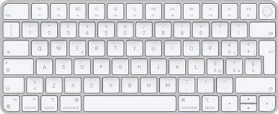Immagine prodotto di Apple Magic, 60%, cinture di sicurezza e cablaggi, USB + Bluetooth, alluminio, bianco