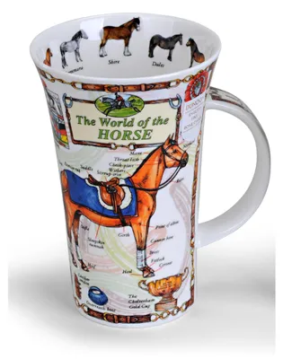 Immagine prodotto di DUNOON Jumbobecher Glencoe World of the Horse Pferde 500ml Porzellan Formano